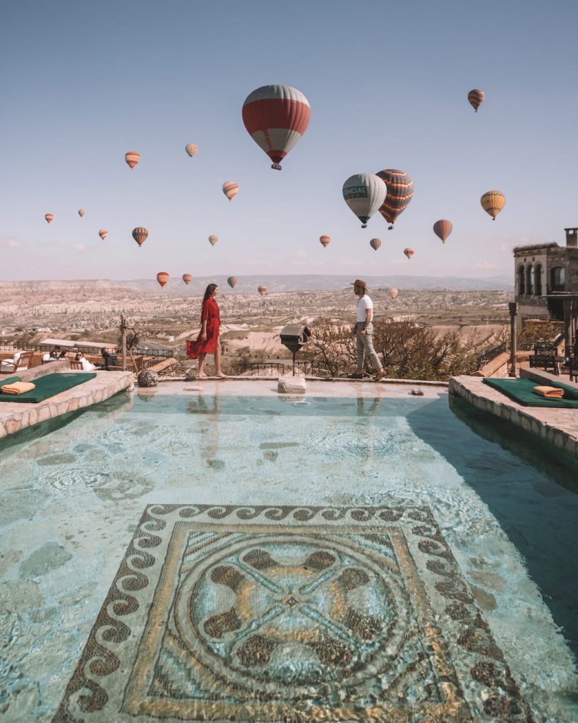 Hot Air Balloons At Cappadocia Turkey
