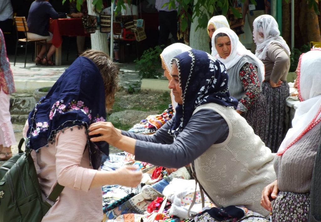 Clothing in Turkey, vilage woman clothing
