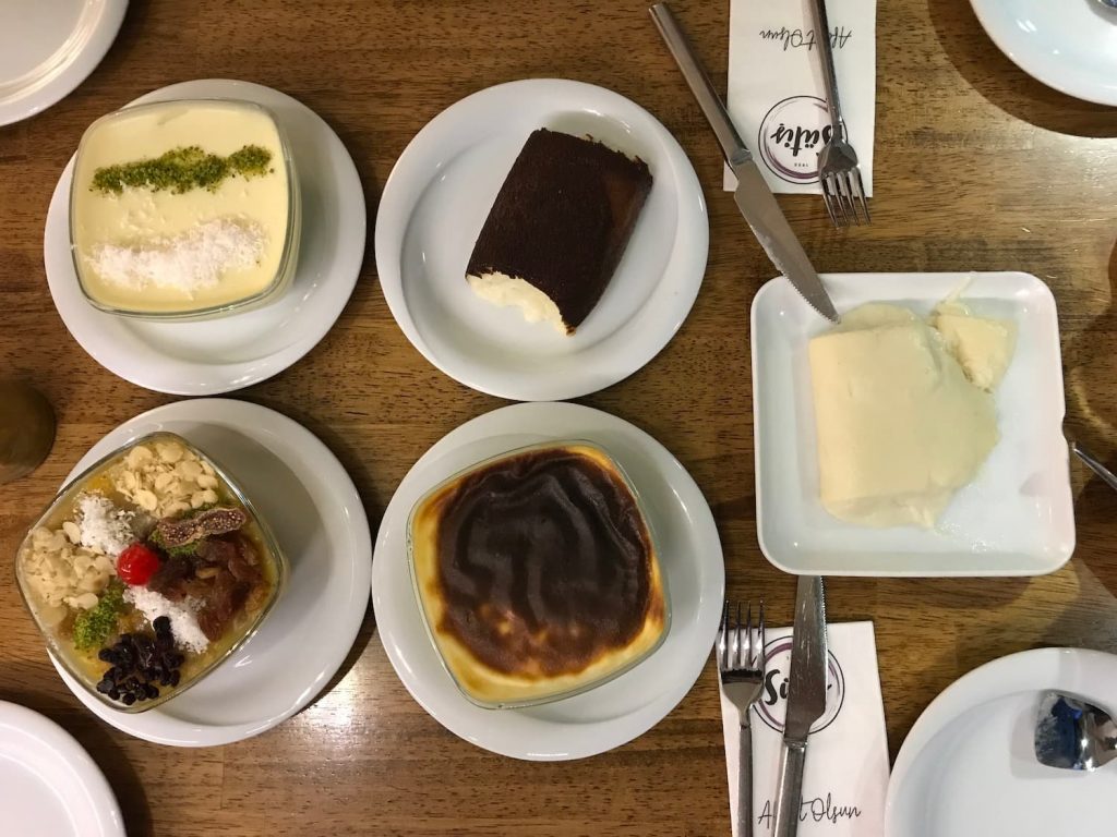 Different Turkish Deserts