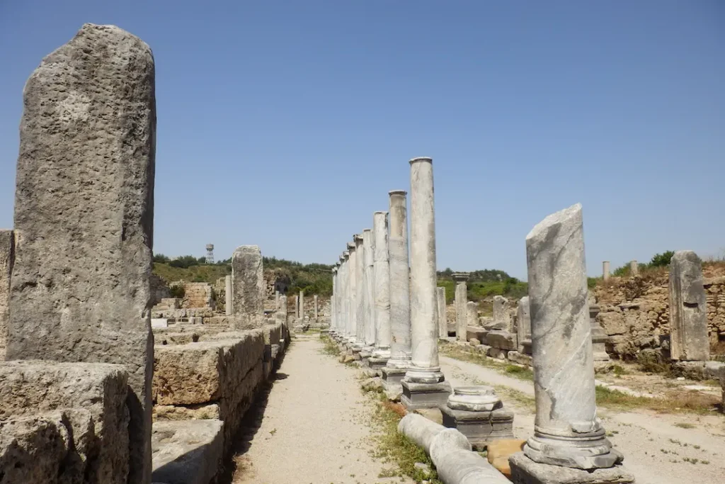 ancient ruins in Antalya